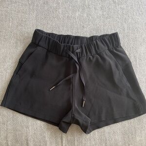 lululemon athletica Black High Waist Women Shorts